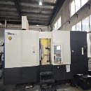 []高配原装韩国威亚双工位卧式加工中心，型号HS5000i、.